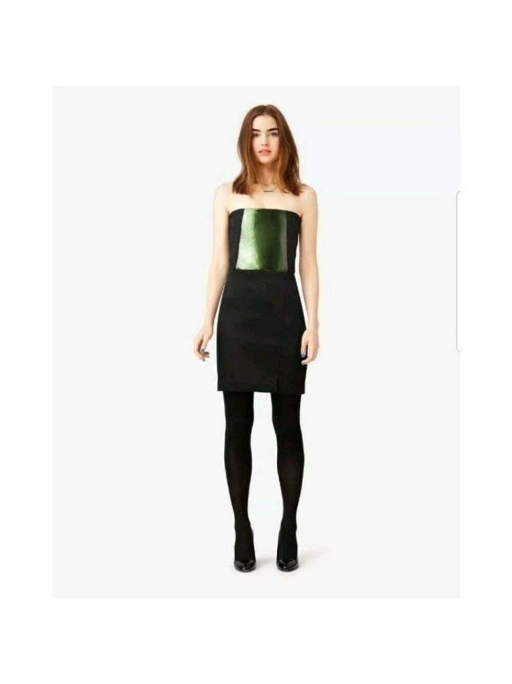 Kate Spade Saturday Dress Women's Size 4 Black NWT Sleeveless Panel Dress